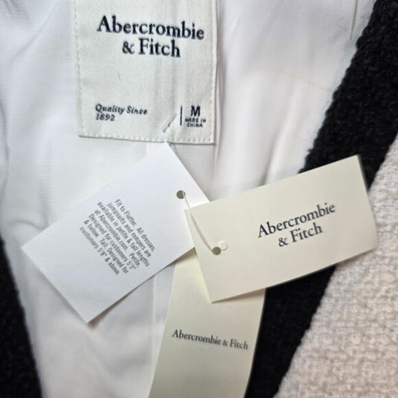 NWT The A&F Mara Tweed Mini Dress M - Picture 11 of 14